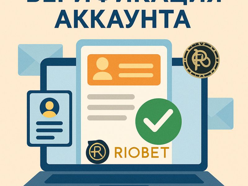 Верификация аккаунта в Riobet